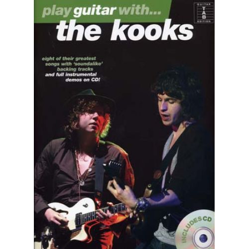 WISE PUBLICATIONS KOOKS - PLAY GUITAR WITH + CD - GUITAR TAB