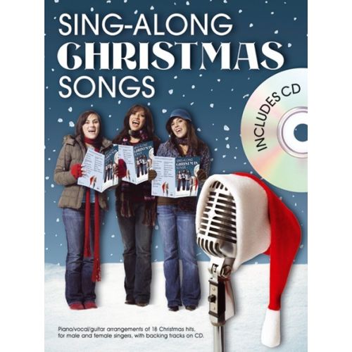 SING-ALONG CHRISTMAS SONGS + CD - PVG