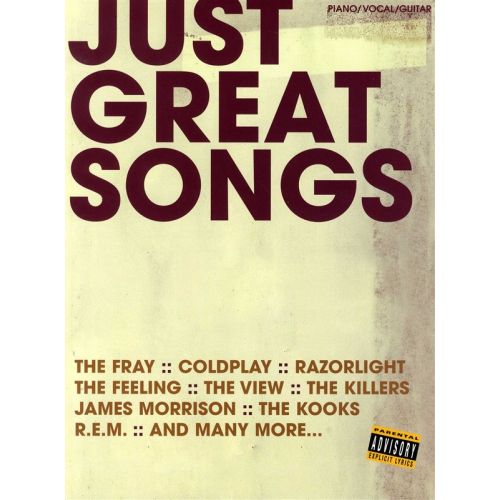 WISE PUBLICATIONS JUST GREAT SONGS - PVG