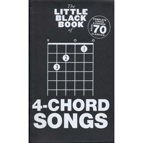 WISE PUBLICATIONS LITTLE BLACK BOOK 4-CHORD SONGS