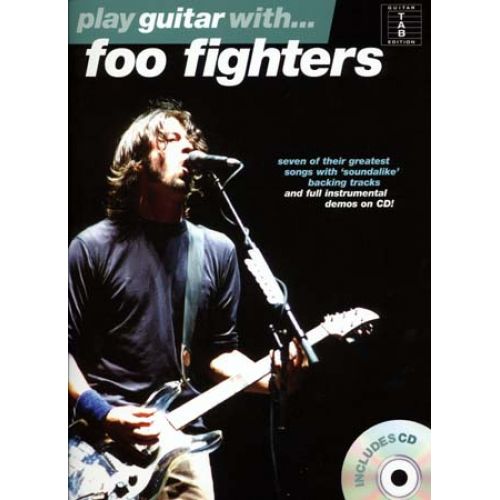 WISE PUBLICATIONS PLAY GUITAR WITH... FOO FIGHTERS + CD