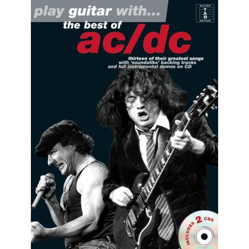 AC/DC - BEST OF PLAY GUITAR WITH - GUITARE TAB (AUDIO EN LIGNE)