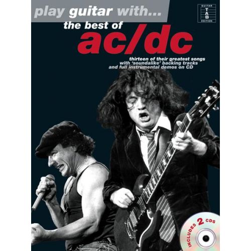 Ac/dc - Best Of Play Guitar With - Guitare Tab (audio En Ligne)
