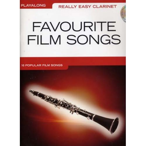 REALLY EASY CLARINET PLAYALONG FAVOURITE FILM + CD - KLARINET