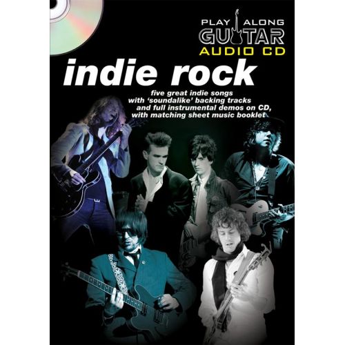 WISE PUBLICATIONS PLAY ALONG GUITAR AUDIO CD : INDIE ROCK - GUITARE TAB
