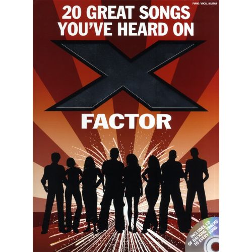 20 GREAT SONGS YOU'VE HEARD ON X FACTOR CD - PVG