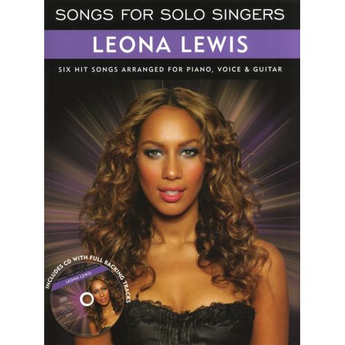 SONGS FOR SOLO SINGERS - LEONA LEWIS + CD - PVG