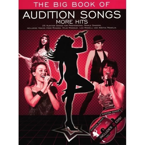 BIG BOOK OF AUDITION SONGS MORE HITS BOOK + 2 CDS - PVG