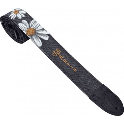 DAISY DENIM STRAP, BLACK