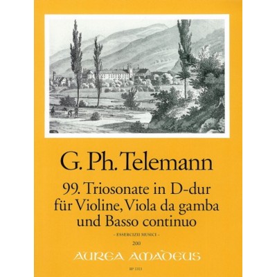 TELEMANN G.P. - TRIOSONATE IN D-DUR - TWV 42:D9 