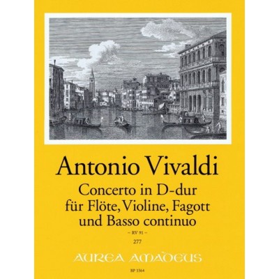 VIVALDI ANTONIO - CONCERTO IN D-DUR RV 91