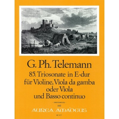 TELEMANN G.P. - TRIOSONATE IN E-DUR - TWV 42:E7 