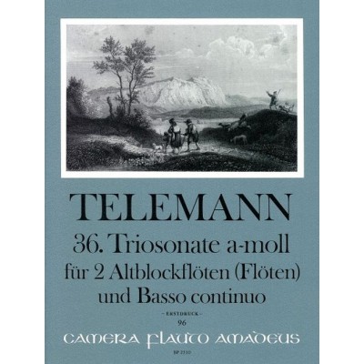 TELEMANN G.P. - TRIOSONATE IN A-MOLL TWV 42:a9