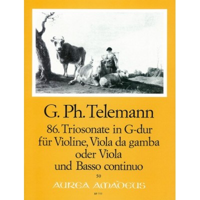 TELEMANN G.P. - TRIOSONATE IN G-DUR - TWV 42:G10