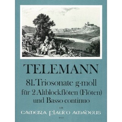 TELEMANN G.P. - TRIOSONATE IN G-MOLL TWV 42:e11