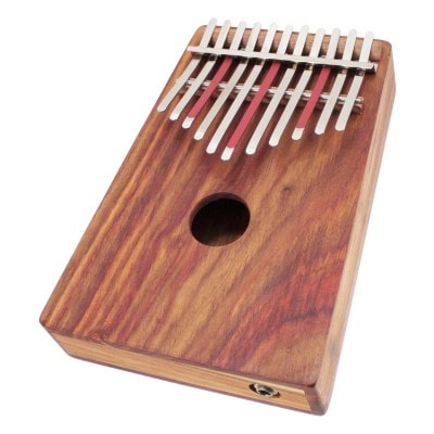 AMI HUGH TRACEY KALIMBA ALTO PENTATONIC 11 NOTES BOX-RESONATOR + PICKUP