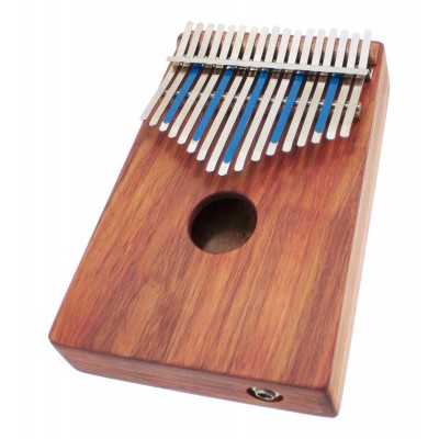 KALIMBA TREBLE 17 NOTES BOX-RESONATOR + PICKUP