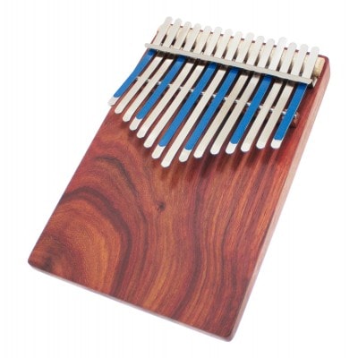 KALIMBA ALTO CELESTE 15 NOTES SUR TABLE + PICKUP