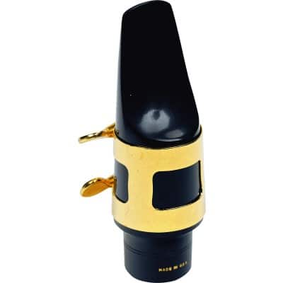 HARD RUBBER ALTO SAX MOUTHPIECE - 10S OPENING