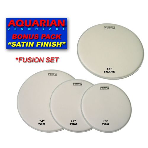 AQUARIAN Pack Satin Finish Texture Coated Fusion Set 10/12/14+14