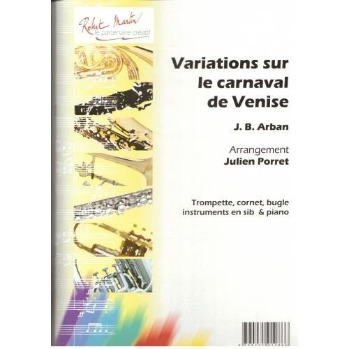 ARBAN J.B. - VARIATIONS SUR LE CARNAVAL DE VENISE, SIB