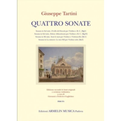 TARTINI G. - QUATTRO SONATE PER VIOLINO