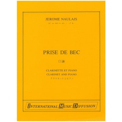  Naulais Jerome - Prise De Bec - Clarinette Et Piano
