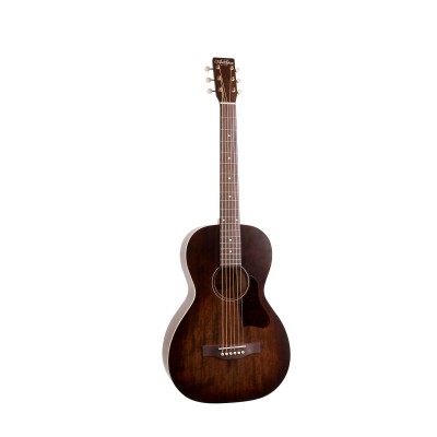 Art and Lutherie Aandl Roadhouse Bourbon Burst - Parlor Avec Housse