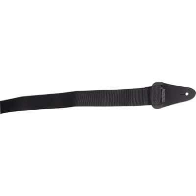 TOBAGO BLACK NYLON GUITAR STRAP