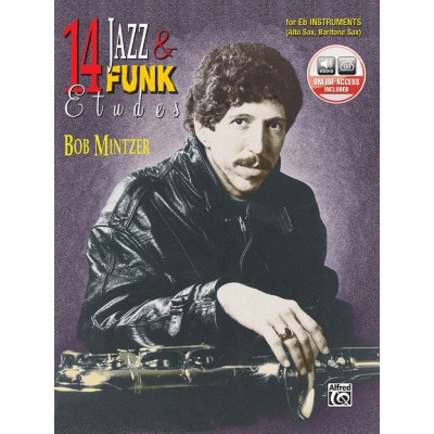 ALFRED PUBLISHING Mintzer Bob - 14 Jazz & Funk Etudes - Mib + Audio