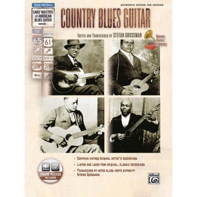 Grossman Stephen - Country Blues Guitar + Audio