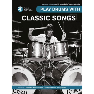 WISE PUBLICATIONS Play Drums With Classic Songs + Audio