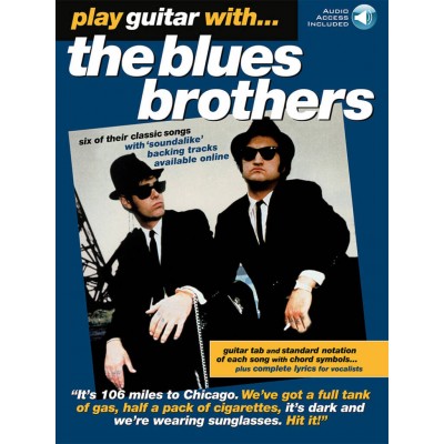 WISE PUBLICATIONS BLUES BROTHERS - PLAY GUITAR WITH + AUDIO