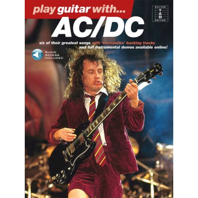 WISE PUBLICATIONS PLAY GUITAR WITH... AC/DC +AUDIO