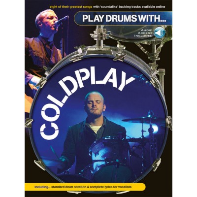 WISE PUBLICATIONS COLDPLAY PLAY DRUMS WITH + AUDIO