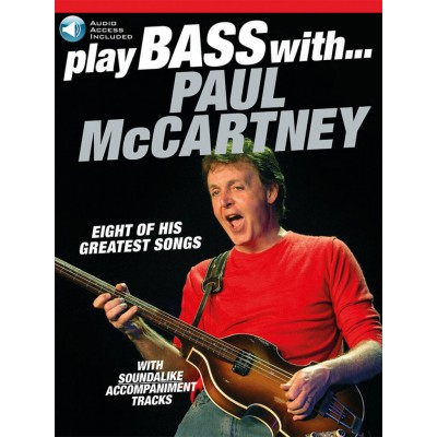 WISE PUBLICATIONS MC CARTNEY PAUL PLAY BASS WITH TAB AUDIO