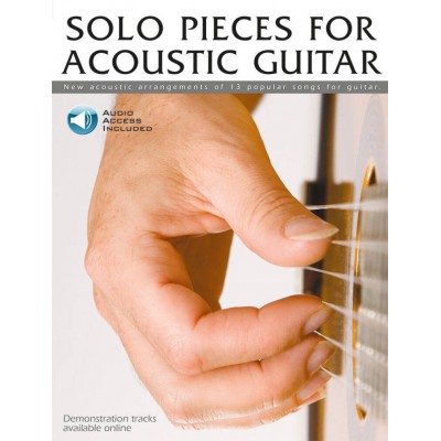 WISE PUBLICATIONS Solo Pieces For Acoustic + Audio - Guitar Tab