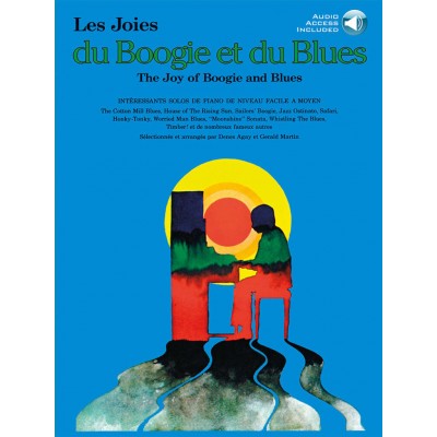 JOIES DU BOOGIE ET DU BLUES VOL.1 AVEC AUDIO (AGAY) - PIANO 