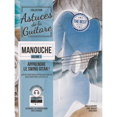ROUX & DAUSSAT - ASTUCES DE LA GUITARE MANOUCHE VOL.1 + AUDIO