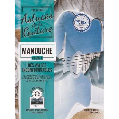 ROUX ET ASTOLFI - ASTUCES DE LA GUITARE MANOUCHE VOL.3 + AUDIO