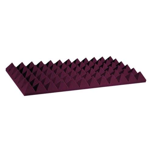 STUDIOFOAM PYRAMID BURGUNDY (SET OF 6)