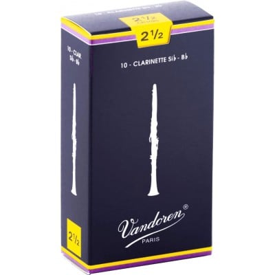 VANDOREN CR1025 - TRADITIONAL 2.5 Bb CLARINET