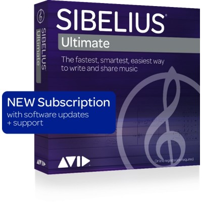 Avid Sibelius Ultimate - Souscription 1 An New