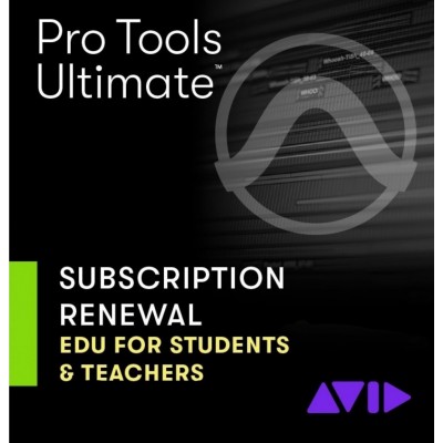 Pro Tools Ultimate Subscription Renewal Education 
