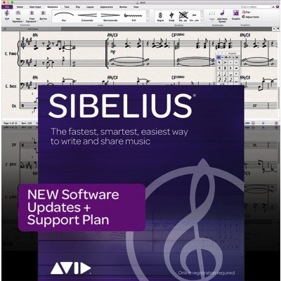 SIBELIUS 1-YEAR SUPPORT + UPDATES