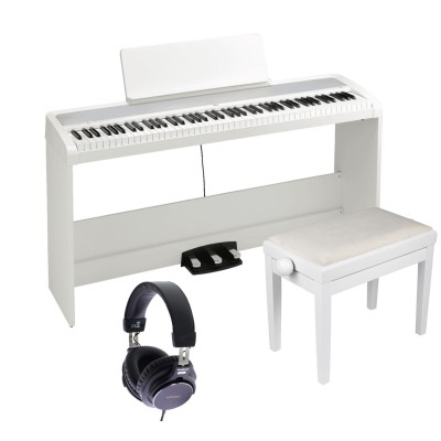 KORG B2 WHITE FURNITURE DELUXE PACK