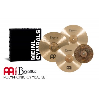 MEINL B5801POL - PACK CYMBALS BYZANCE TRADITIONAL POLYPHONIC