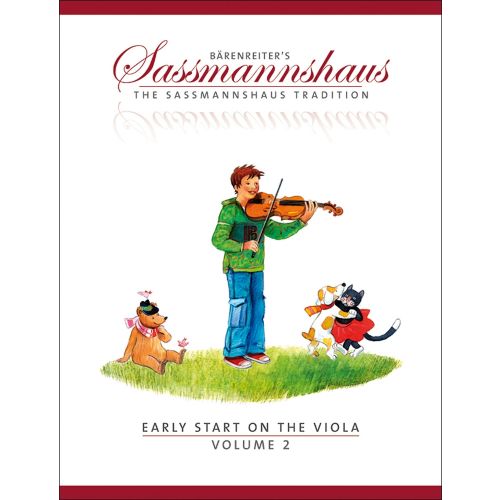BARENREITER SASSMANNSHAUS EGON & KURT - EARLY START ON THE VIOLA VOL.2 
