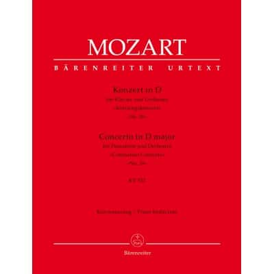  Mozart W.a. - Concerto For Pianoforte And Orchestra N26 Kv537 Coronation Concerto - Piano Reducti