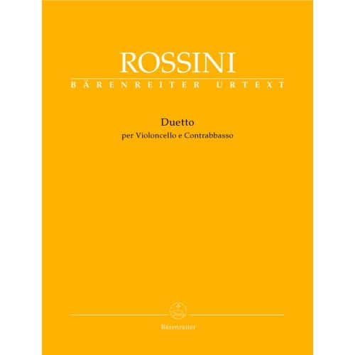 ROSSINI G. - DUETTO - VIOLONCELLO, CONTREBASSO